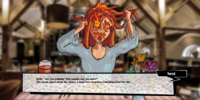 Things can definitely go wrong if you choose the wrong dish by accident. Britt is allergic to specific food and will go ballistic if you choose the wrong dish to give. Don't expect the date to end well when this happens.